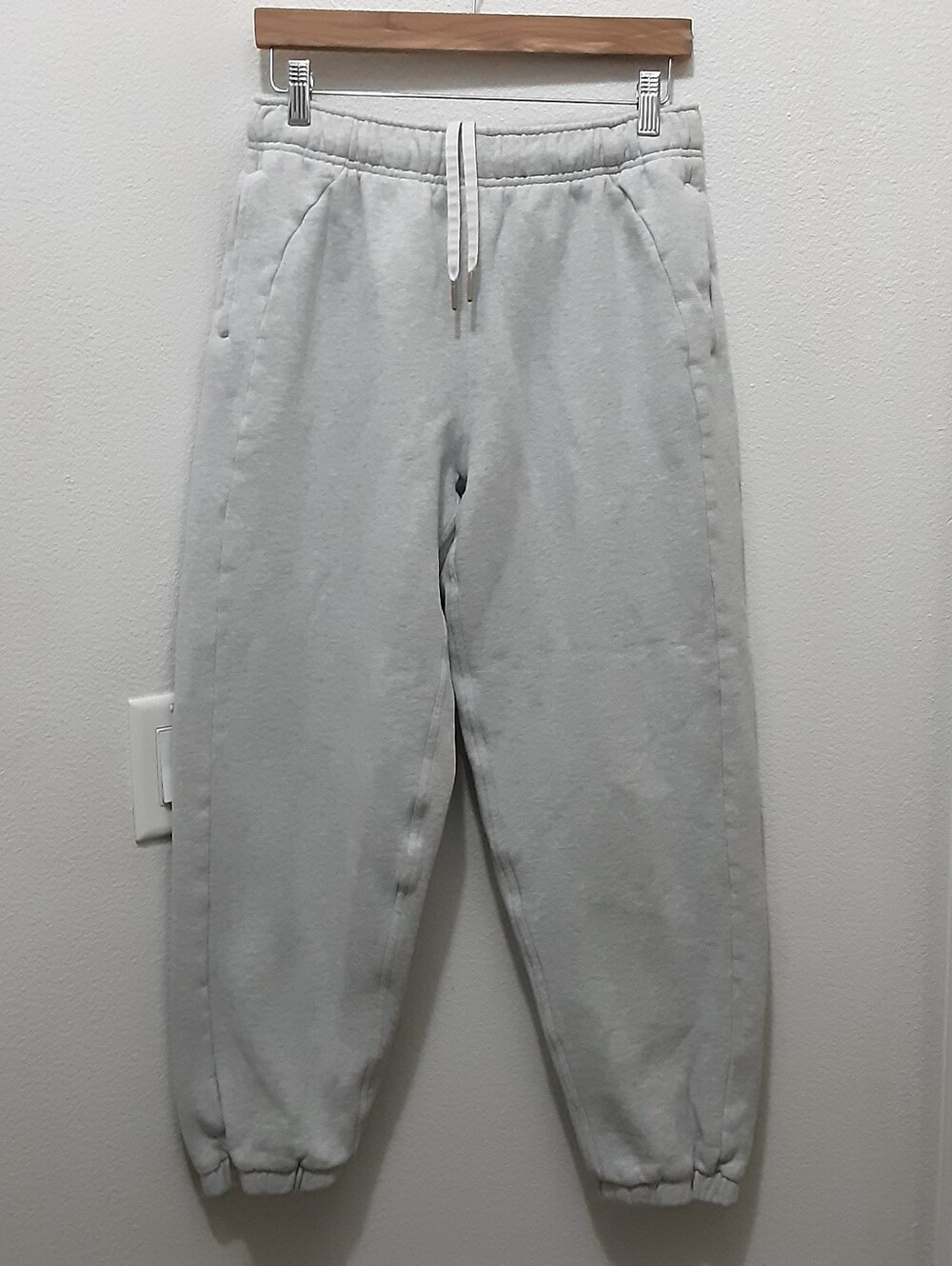 Lululemon Scuba Mid-rise Oversized Jogger Heather Light Grey